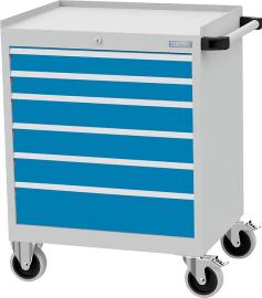 Mobiler Schubladenschrank 6 Schubladen Traglast 500kg B680xT500xH900mm Produktbild
