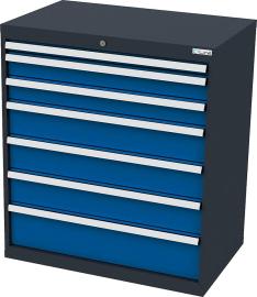 Schubladenschrank, 7 Schubladen, Breite 900 mm