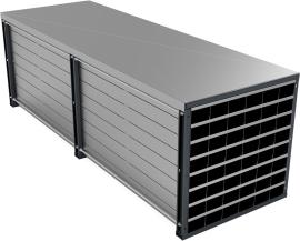 Bedachung für Wabenregal