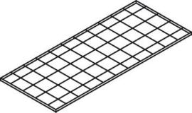 Gitterrost-Fachebene für Außenlager SAFE MASTER®