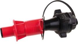 Sicherheitsauslaufrohr für Kraftstoffe rot/schwarz hünersdorff Produktbild