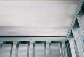 Dachunterseite mit Vliesbeschichtung für SAFE Tank, Einzelcontainer