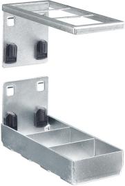Kombihalter komplett B55xT150 mm 3 Aufnahmen 2-tlg. für Lochplatten bott Produktbild