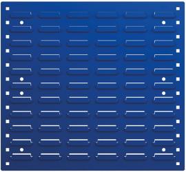 Schlitzplatte B495xH457 mm enzianblau RAL 5010 bott Produktbild