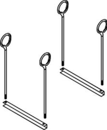 Kranverladevorrichtung für Lagercontainer
