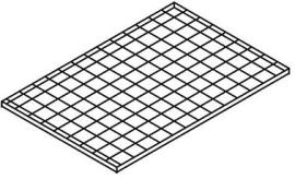 Gitterrostebene für Gasflaschenbox