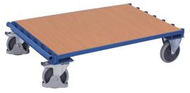 Plattenwagen mit Holzplattform