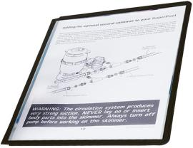 Sichttafel für SHERPA® Tisch-, Wand- und Vario-Halter