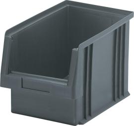 Sichtlagerkasten PLK 2a B213xT330xH200 mm grau LA-KA-PE Produktbild