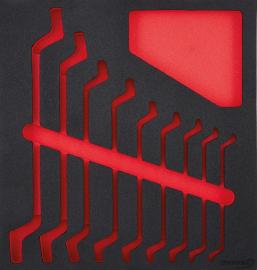 Werkzeugmodul für Doppelringschlüssel, leer