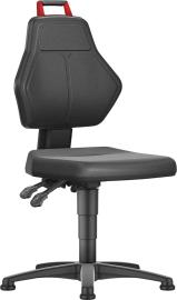 Format Arbeitsstuhl Supertec-Bezug Sitzhöhe 450-620 mm mit Gleiter Produktbild