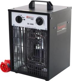 Elektro-Heizgerät Euroheat DE5000 5 kW 400 V-320 m³/h B255xT270xH405 mm Produktbild