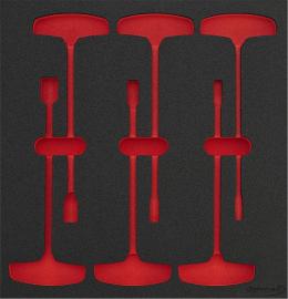 Werkzeugmodul für T-Griff Steckschlüssel, leer