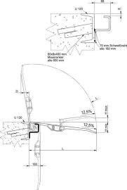 Führungsschiene, verzinkt