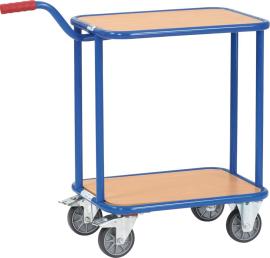 Stahlrohr-Griffroller mit 2 Etagen