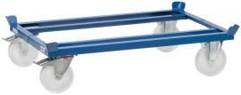 Fahrgestell für Flach-Paletten und Gitterboxen, Polyamid-Räder