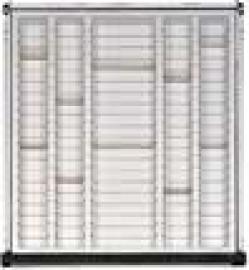 Muldeneinsatz ab FH 90mm 5-muldig aus Kunststoff Produktbild