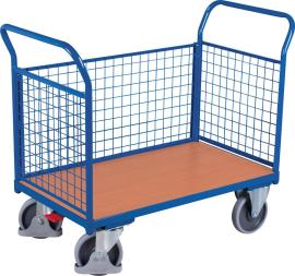 Dreiwandwagen mit Gitterwänden