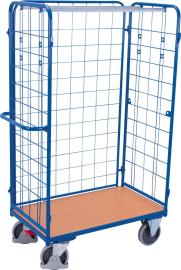 Pakettransportwagen mit Gitterwand