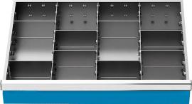 Metalleinteilung für Schubladen