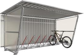 Rückwand Grundfeld aus Polyester RAL 9002 grauweiß für Überdachung Mod. Siegen Produktbild