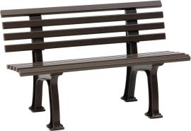 Gartenbank IBIZA 2-Sitzer Länge 1200 mm braun Blome Produktbild