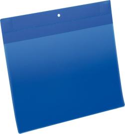 Magnettasche NEODYM B297xH210 mm A4 quer blau VE 10 Stück Produktbild