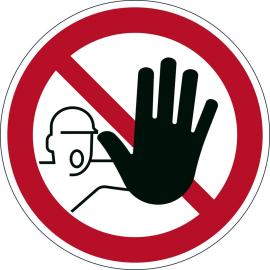 Sicherheitskennzeichen Zutritt verboten D 430 mm, selbstklebend Produktbild
