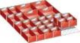 Einsatzkästen für FH 75 mm 27x36 E 28-teilig LISTA Produktbild