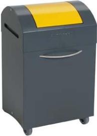 Wertstoffsammler, mit Schwingdeckel