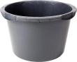 Mörtelkübel 45L schwarz rund, L-Skala Produktbild