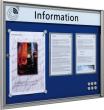 Schaukasten E-02 HB blau 380x500x27mm Produktbild img1 S