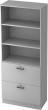 Registraturschrank 7300SGgrau / grau, 80x42x200 Produktbild