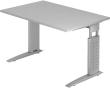 Schreibtisch US12 120x80 grau Produktbild