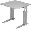 Schreibtisch US08 80x80 grau Produktbild