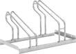 Fahrradparker Hoch/Tief einseitig, verzinkt L 700 mm, 2 Plätze Produktbild