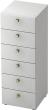 Schubladensch.Profi Weiß 3 OH, 80x42x110mm Produktbild img1 S