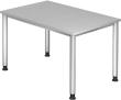 Schreibtisch lichtgrau 1200x800 mm H-Serie Produktbild