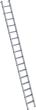 Alu-Regalleiter 16 Stufen, einhängbar Leiterlänge 4,19 m Arbeitshöhe bis 5,30 m Produktbild