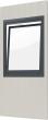 Element m.DrehkippfensterB1150xT60xH2600 mm Selbstbauhaus SmartUnit Produktbild