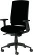 Bürodrehstuhl schwarz genius II 452-4 mit Armlehnen Produktbild img1 S