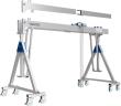 SCHILLING Aluportalkran fahrbar Höhe 2138-2488mm 2000kg TL 4000mm Alu-Doppel-Träger Produktbild img1 S