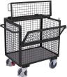 Drahtkastenwagen Ladefläche B780xT1175 mm m. Deckel RAL 7016 Tragkraft 500 kg Produktbild img1 S