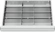 Schubladeneinteilung Metalleinteilung BLH 100/125 mm Innenmaß 600x450 Produktbild