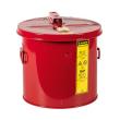 Sicherheitsreinigungs-behälter, rot, 13, 0l selbstschließend D289xH286 mm Produktbild img1 S