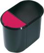 Papierkorb Duo-System schwarz/rot helit Produktbild img1 S