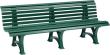 Gartenbank BORKUM 4-Sitzer Länge 2000 mm grün Blome Produktbild img1 S