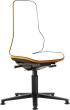 Bimos Arbeitsstuhl Neon orange,ohne Polster Sitzhöhe 450-620 mm mit Gleiter Produktbild img1 S