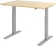 Schreibtisch XMKA12 120 x 80 cm Ahorn, 25 mm dick ABS-Dickkante Produktbild