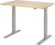 Schreibtisch XMKA12 120 x 80 cm Eiche, 25 mm dick ABS-Dickkante Produktbild img1 S